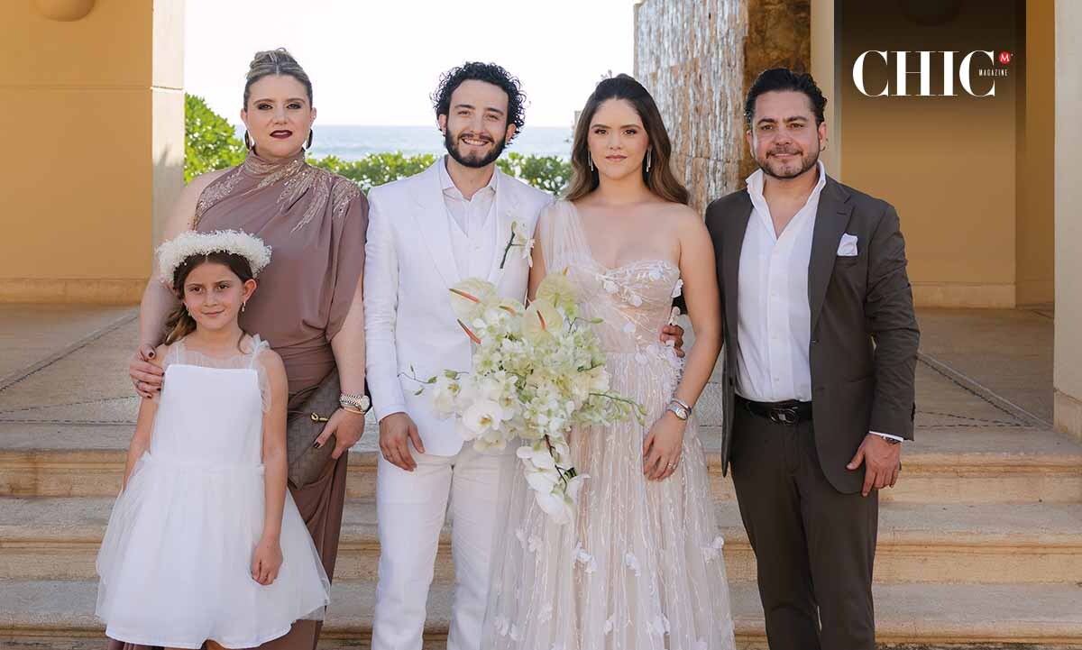 Romina Limón, Alejandra Corona, Carlos Calderón, Denisse Dávila y Jorge Limón