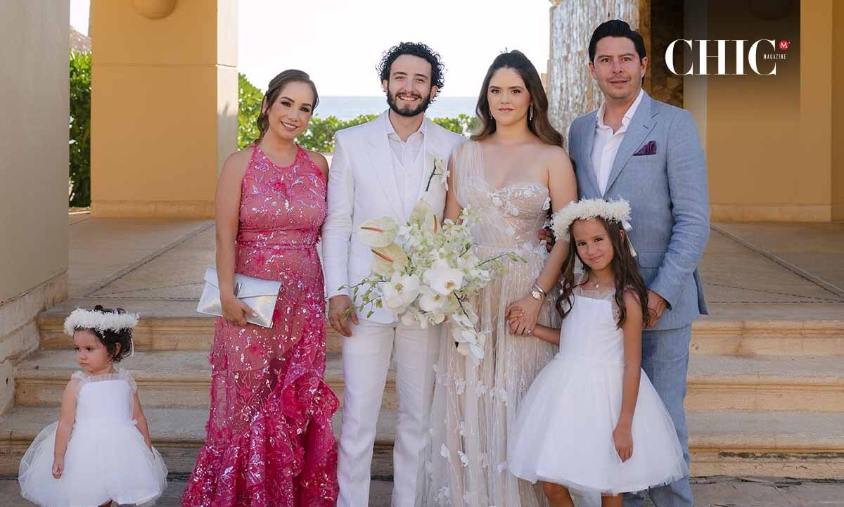 Antia Carrillo, Diana Limón, Carlos Calderón, Denisse Dávila, Francisco Carrillo y Emilia Carrillo