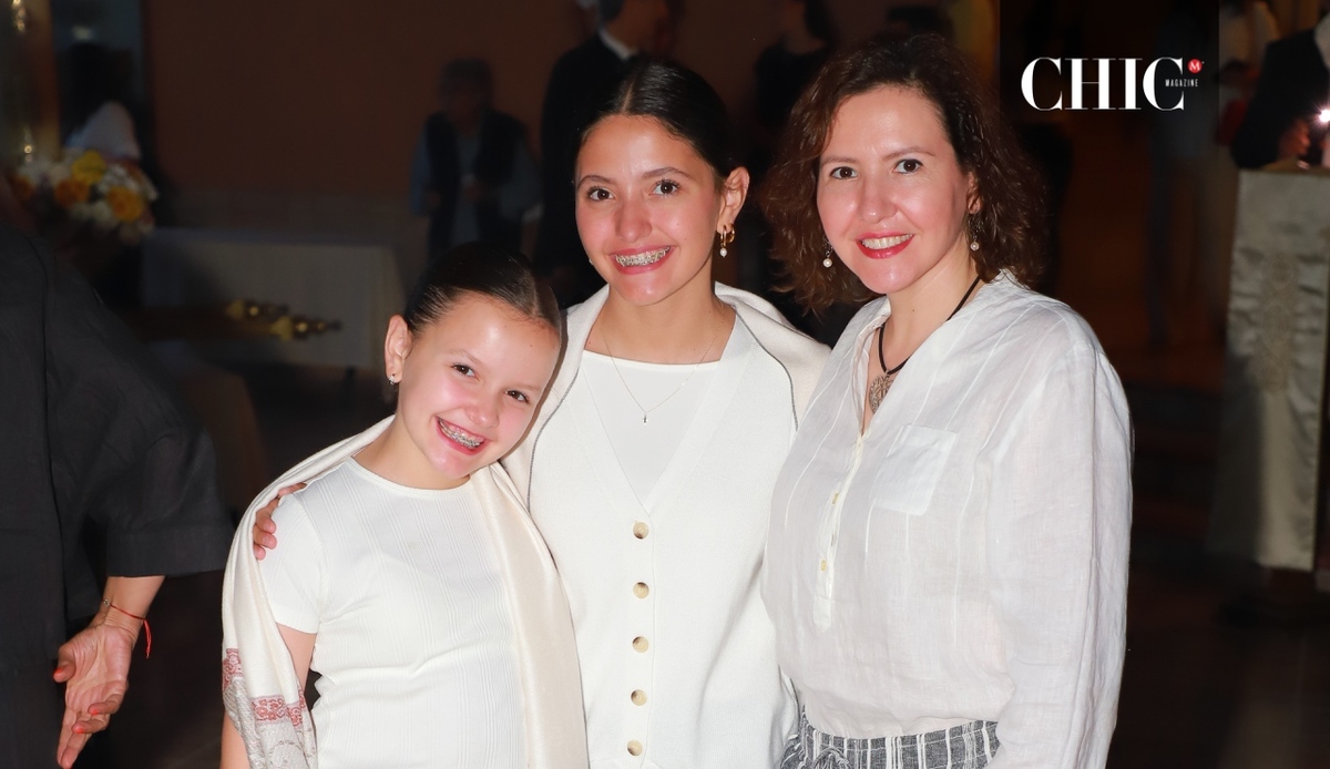 Amiel Martínez, Miranda Martínez y Pamela González