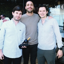 Carlos Guerra, Ricardo Marcos y Andrián González / Foto: Omar Valdez