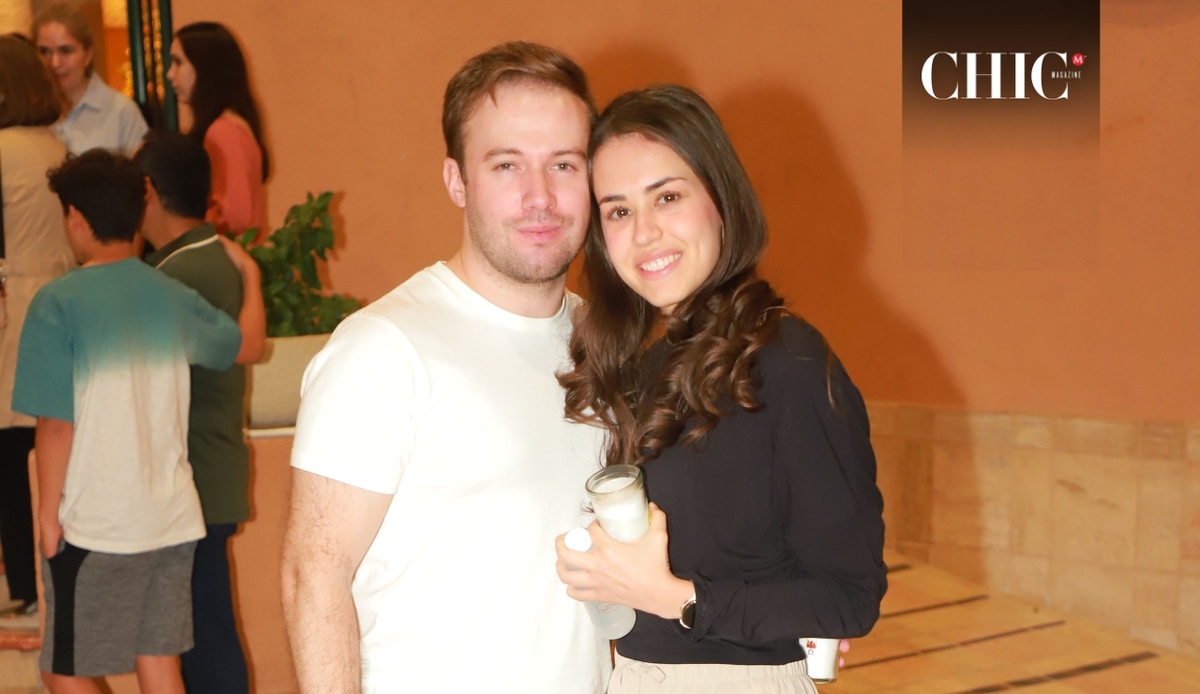 Carlos Sánchez y Daniela Limas