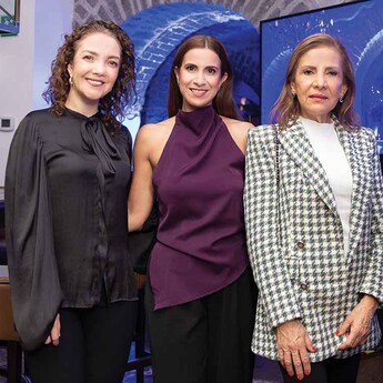 Daniel Calderón, Ximena Chávez y Laura Altamirano (Fotos: Yanahui F. Sevilla)