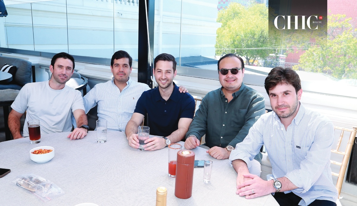 Diego Chávez, Adrián Villarreal, Fer Palazuelos, Gabriel Zubieta y Landa y Carlos Guerra / Foto: Omar Valdez