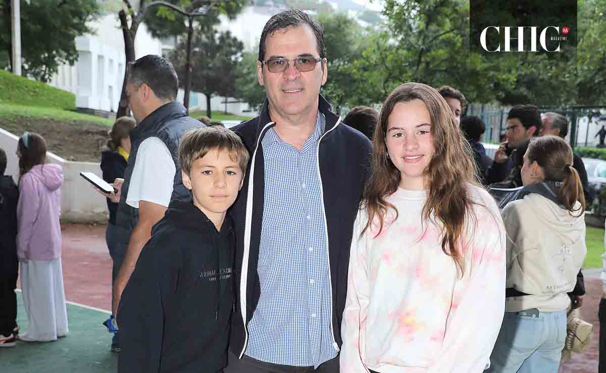 Esteban De la Garza, Raymundo De la Garza y Paloma De la Garza / Fotos: Roberto Alvarado