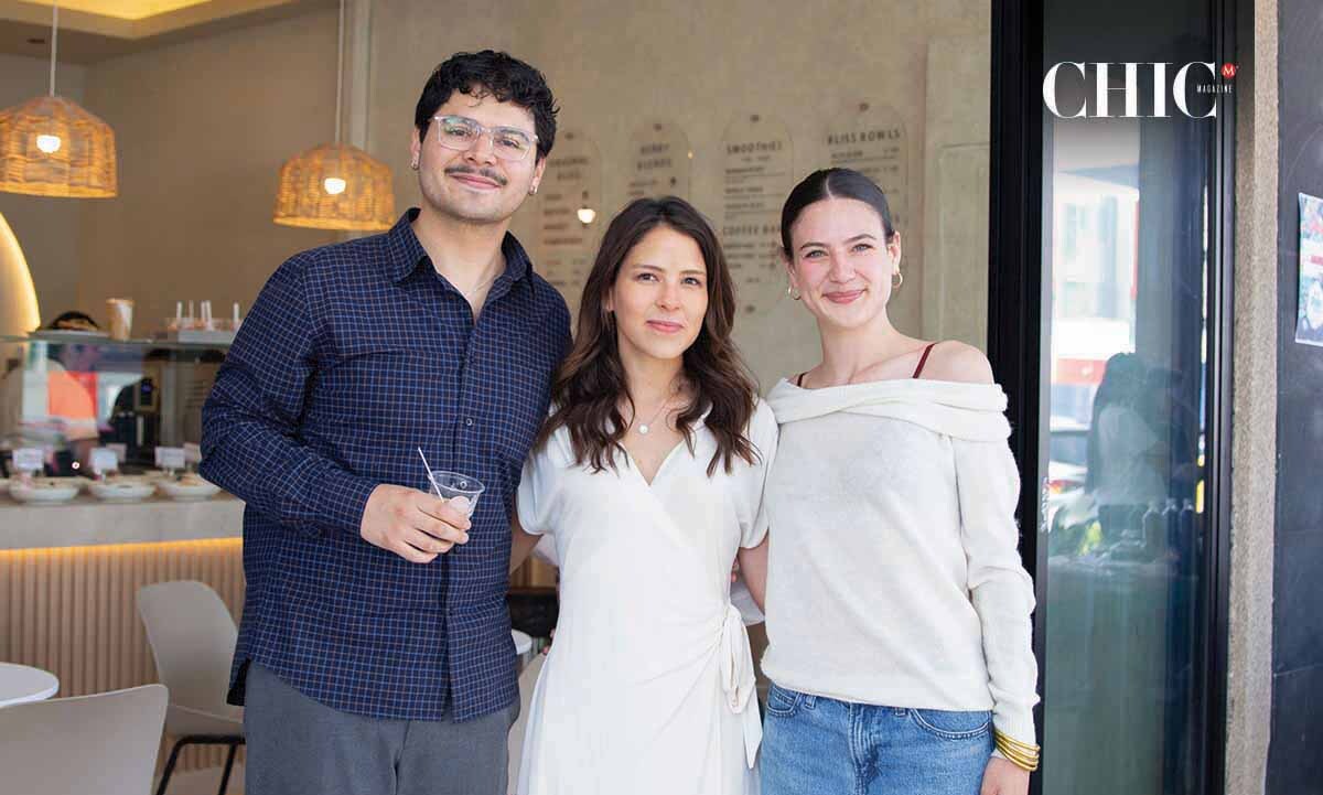 Javier Bolaños, Triana Otamendi y Paola Becerra