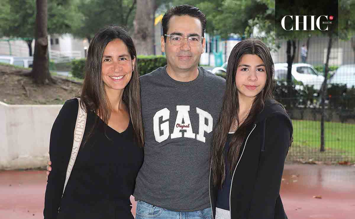 Gaby Ortiz de Martínez, Jorge Martínez y Lucía Martínez / Fotos: Roberto Alvarado