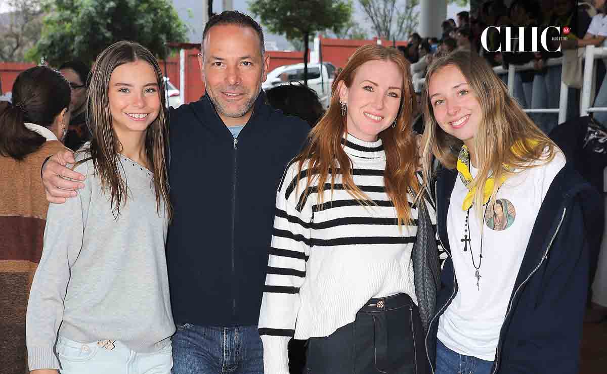 Gretel Robles, Fernando Robles, Alejandra Treviño y Raquel Robles / Fotos: Roberto Alvarado