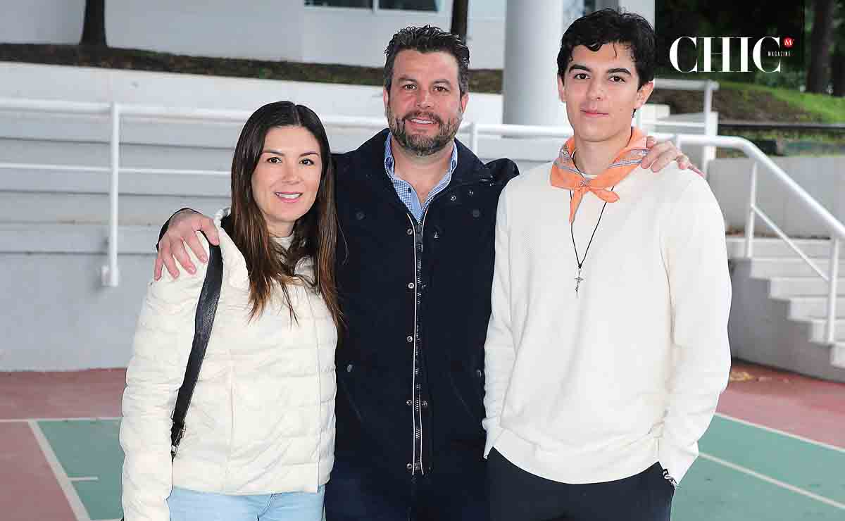 Kenia Montemayor de Bracamontes, Víctor Bracamontes y Víctor Bracamontes / Fotos: Roberto Alvarado