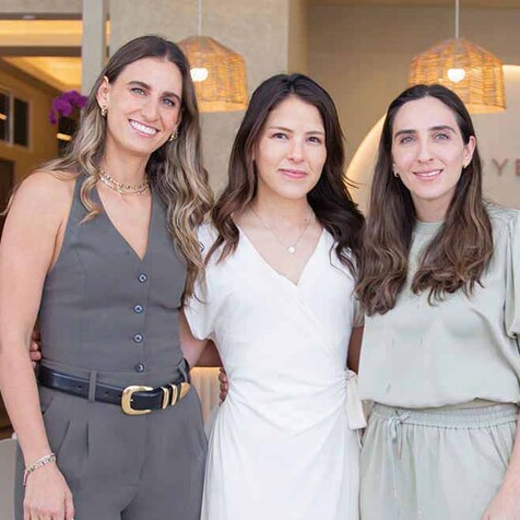 Sandra Kuri, Triana Otamendi y Mariana Kuri (Fotos: Yanahui F. Sevilla)