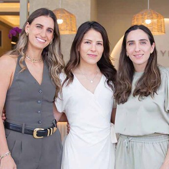 Sandra Kuri, Triana Otamendi y Mariana Kuri (Fotos: Yanahui F. Sevilla)