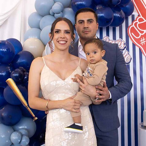 Sofía Graciela Hidalgo y Jesús Agustín Zamora (Fotos: Marisela Escudero @mariselaescz)