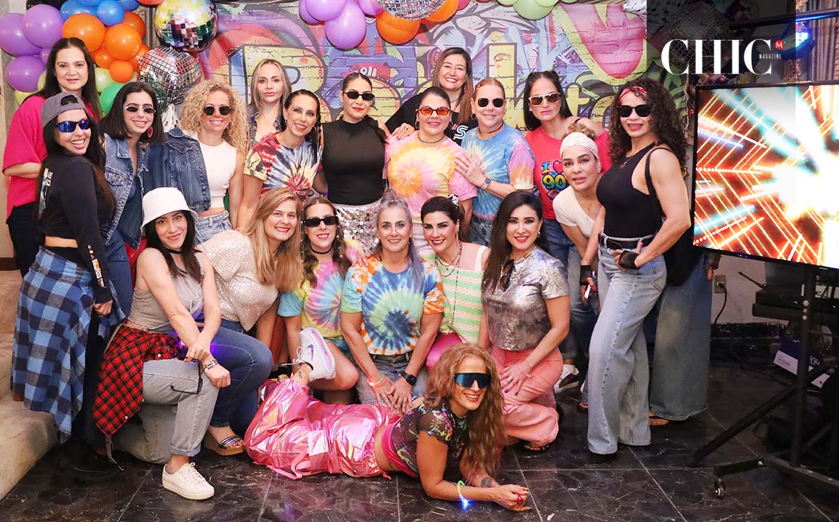 La celebración del cumpleaños número 48 de Helen Kauachi reunió a sus amigas más cercanas en su residencia familiar