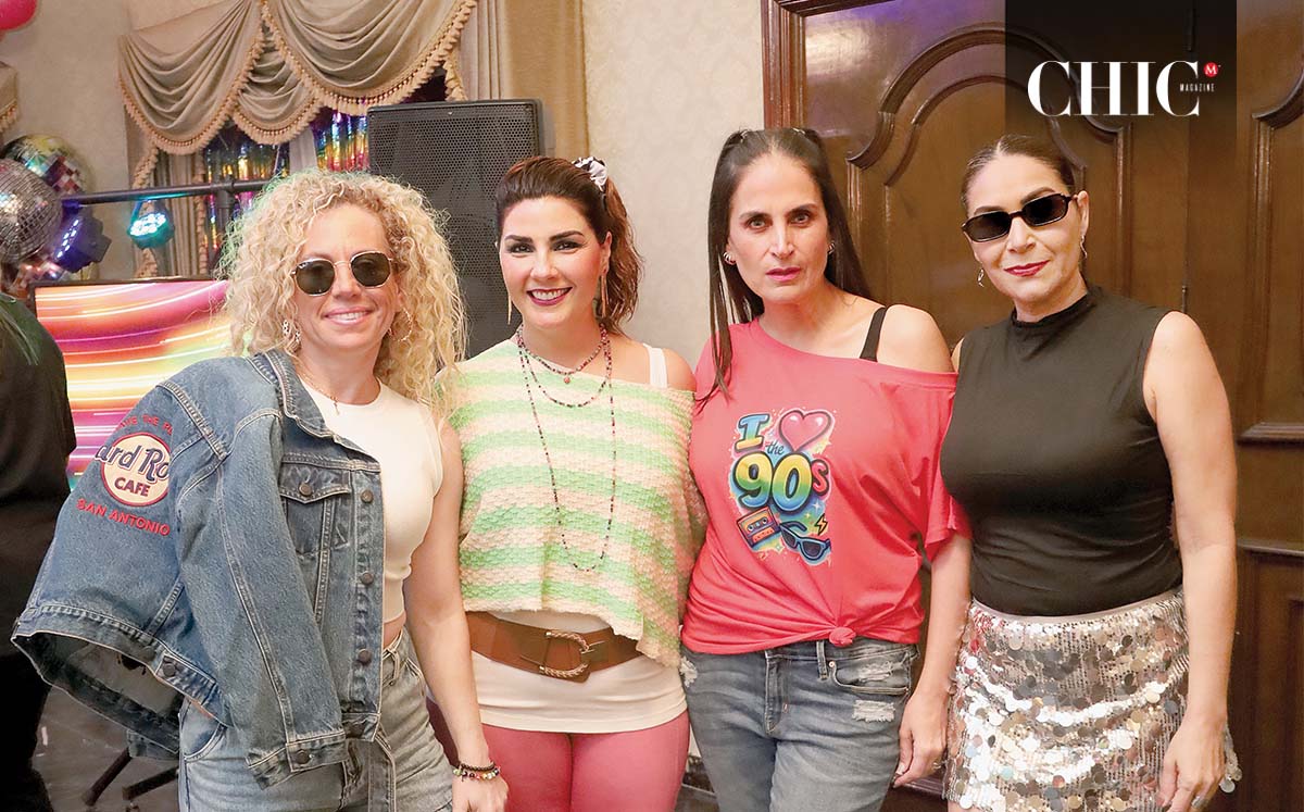 Marilú Ceja, Andrea Arias, Ivonne Feres y Tere delPrado Ongay