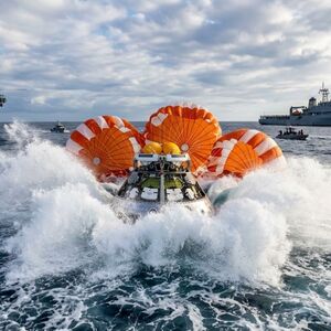 Descubre cómo fue el regreso de Artemis 2 (IA)