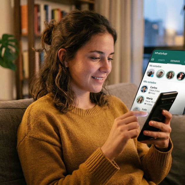 ¿Qué significa no subir estados a WhatsApp, según la psicología? (Foto: IA)