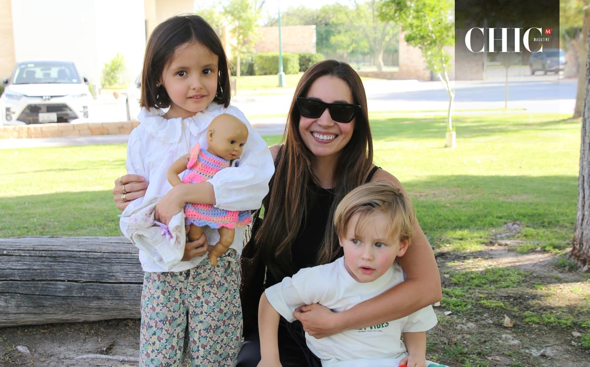 Emilia, Ana Paula y Adriano
