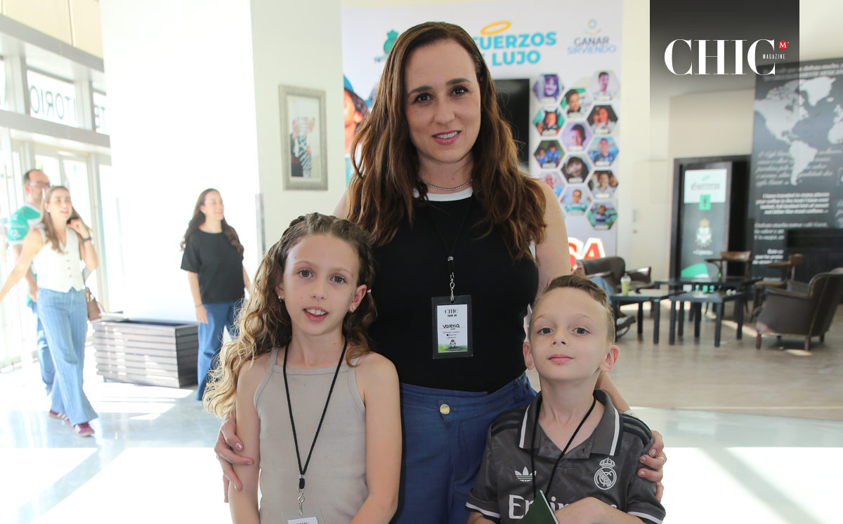 Nerea Murra, Valeria Córdoba y Esteban Murra