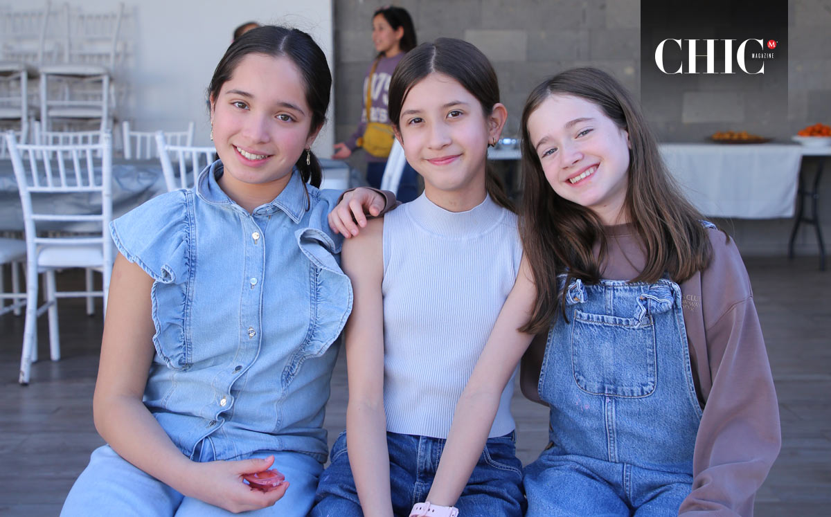 Romina, Natalia y Chloé