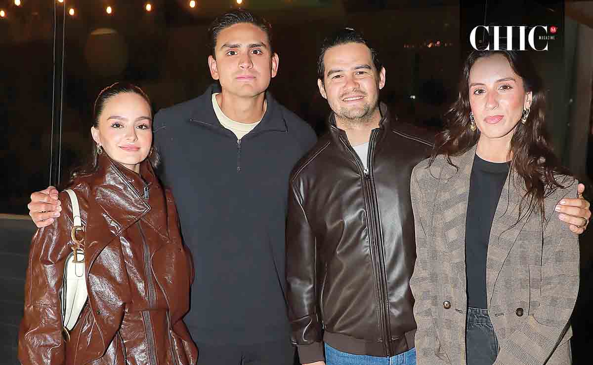 Ale Treviño, Iñaki EspÍndola, Othón Corral y Bárbara Domene / Fotos: Daniel Saldívar