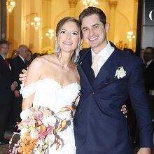 Alejandra Castaño y Mario Plasencia. Fotos: Roberto Alvarado