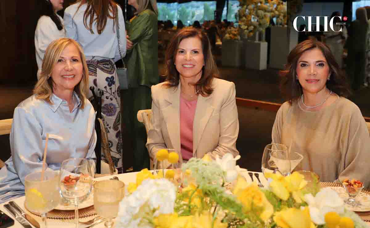 Ana Ritz de Aldape, Gabriela Sada y Mariela Páramo / Fotos: Roberto Alvarado