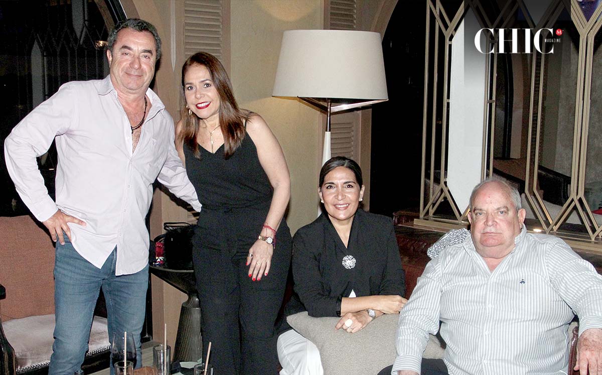 Antonio Maron, Eugenia de la Cuesta, Sylvia Herrera y Tomas del Alamo