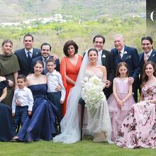 Familia de los novios. Fotos: Daniel Saldívar