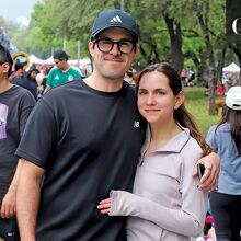 Juan Carlos Durán y Katia Valenzuela. Fotos: Roberto Alvarado