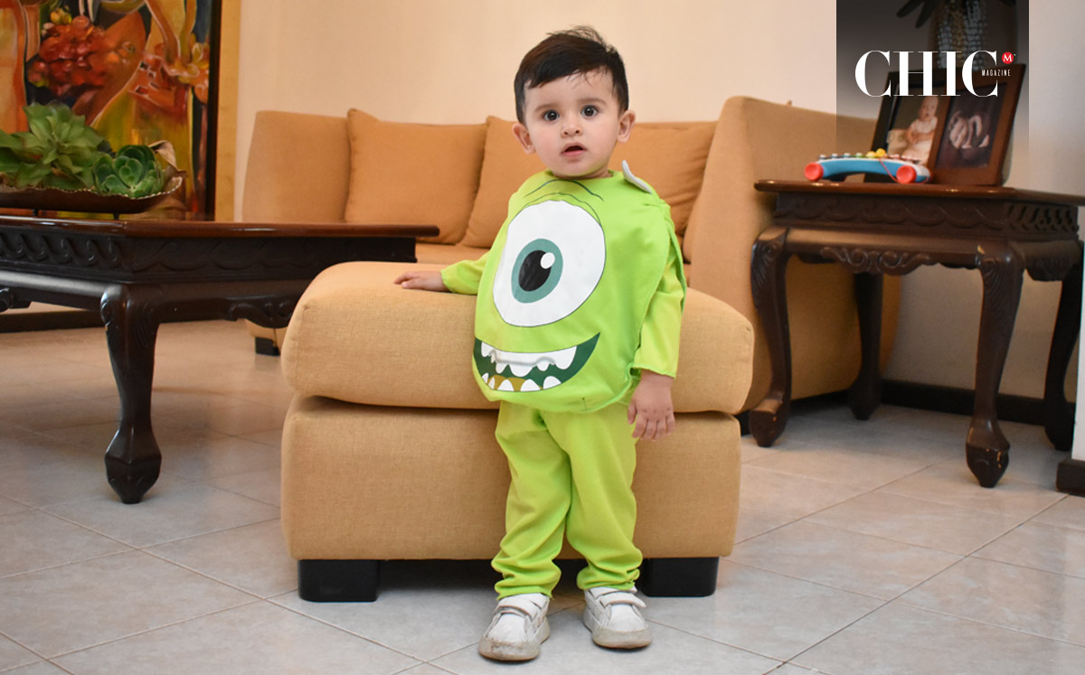 Maurilio. Él tiene un año de edad y su personaje preferido es Mike Wazowski