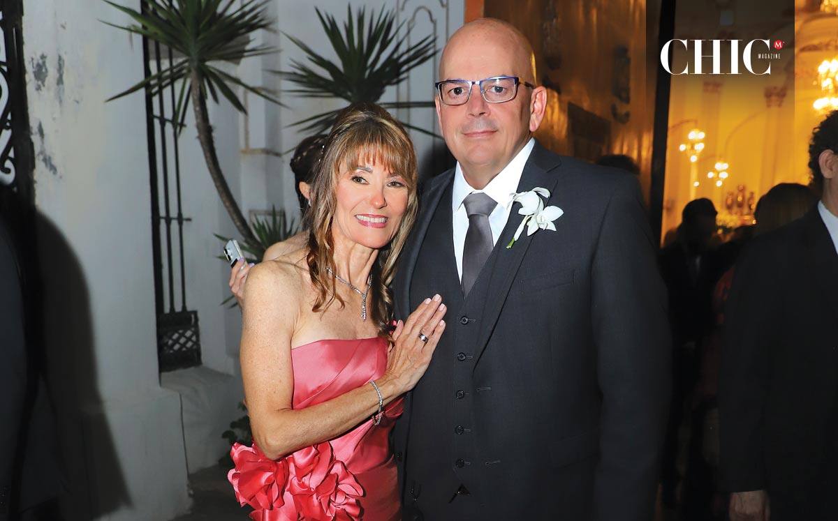 Papás de la novia. Paty Castaño y Javier Castaño