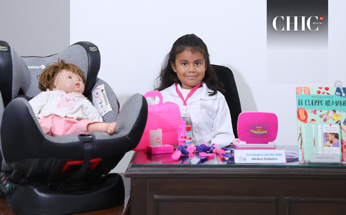 Regina. Con una vocación que nace del amor, sueña con ser doctora pediatra en honor a su abuelo Ricardo