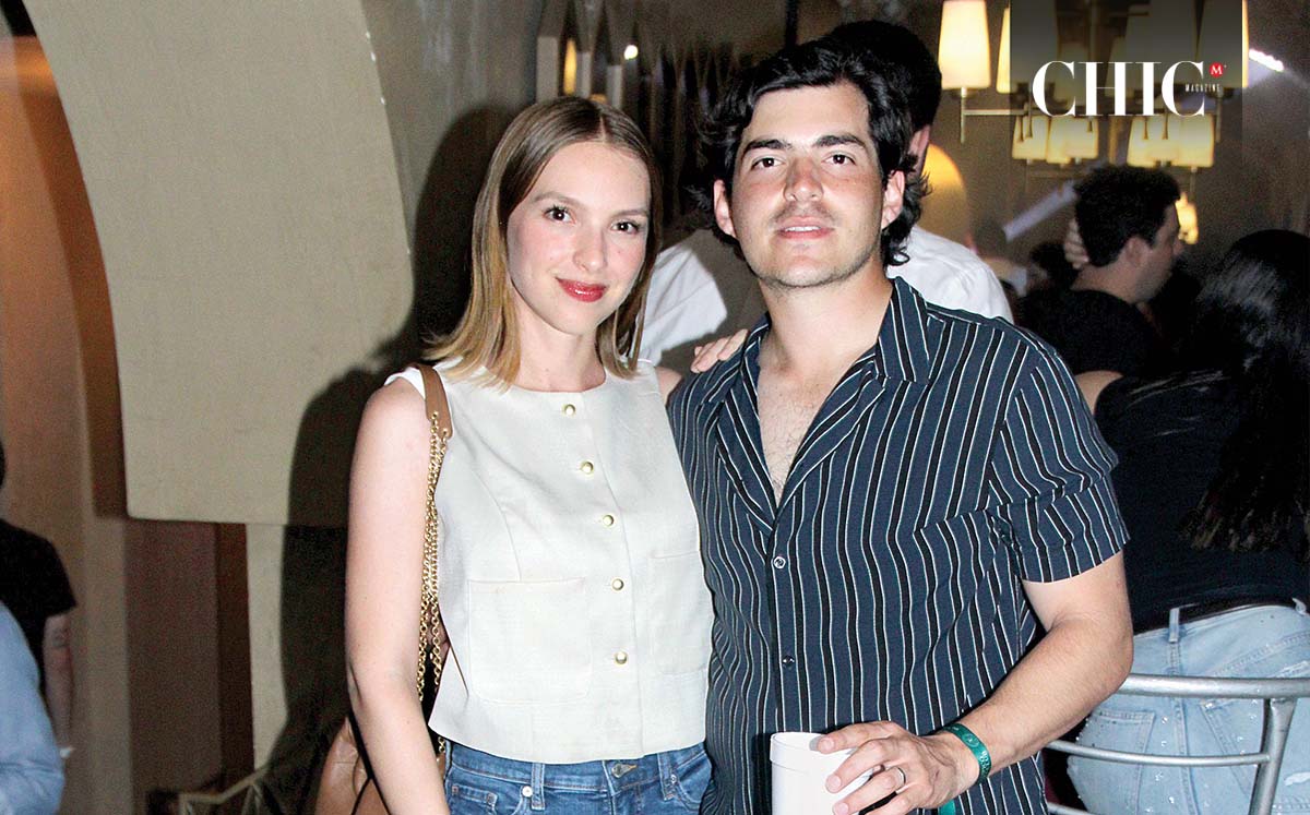 Regina Zuñiga y David Mennah