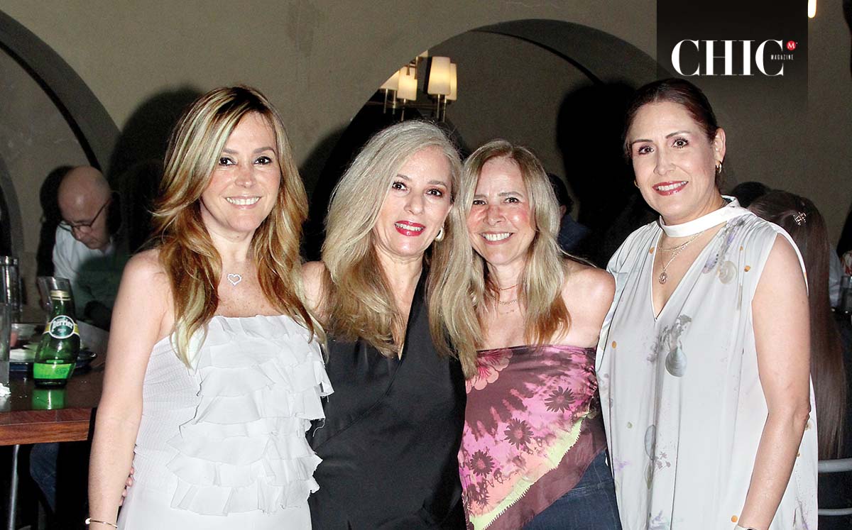Sara Uscanga, Laura Carstensen, Dolores Treviño y Sara Garza