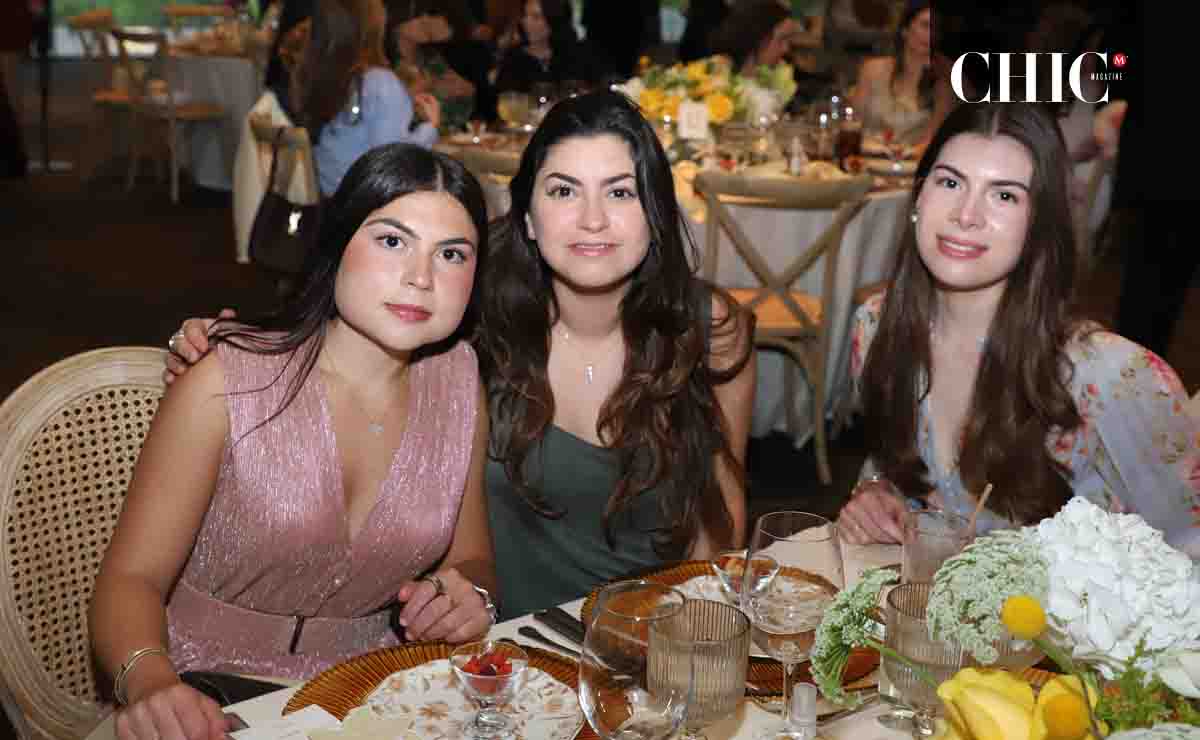 Vera del Valle, Patricia Putz y Gabriela Turrent / Fotos: Roberto Alvarado