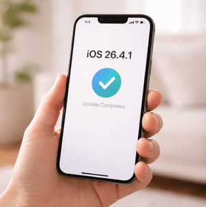 Actualizacion IOS 26.4.1 (Imagen IA)