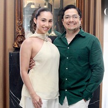 Arantza Medina y Ruben Valencia