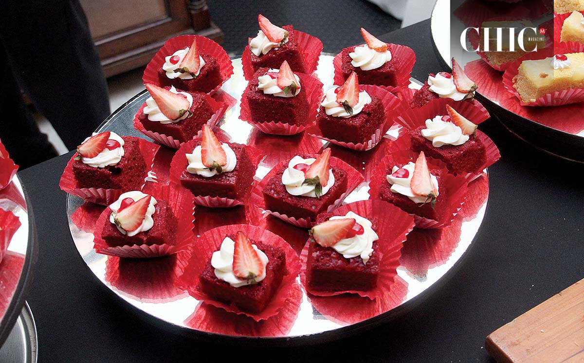 El buffet contó con variedad de postres