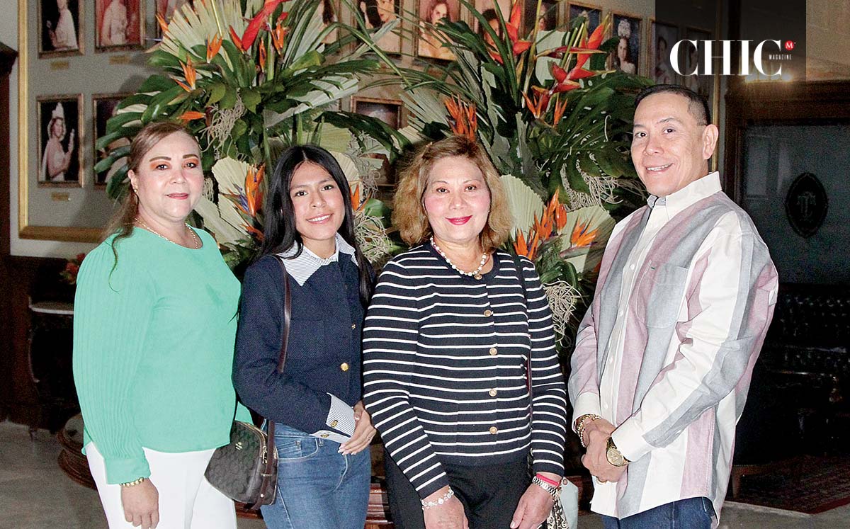 Juanita Macias, Stephany Macías, María Eugenia Macias y Octavio Macias