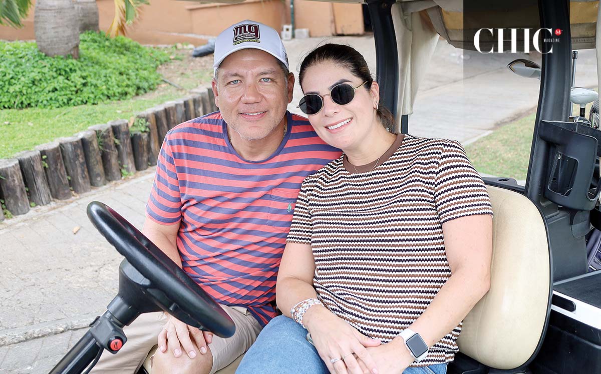 Luis González y Karla Hidalgo