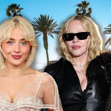Madonna y Sabrina Carpenter hicieron historia en Coachella 2026 al cantar juntas (Getty Images)