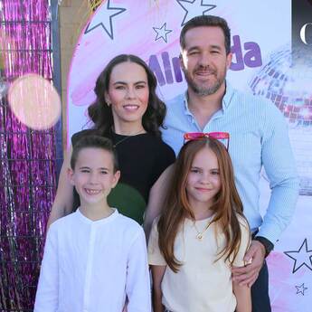 Cristy, Alain, Alain y Miranda