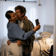 Foto con tu pareja ¿Y no sonríe? (Imagen Pexels)