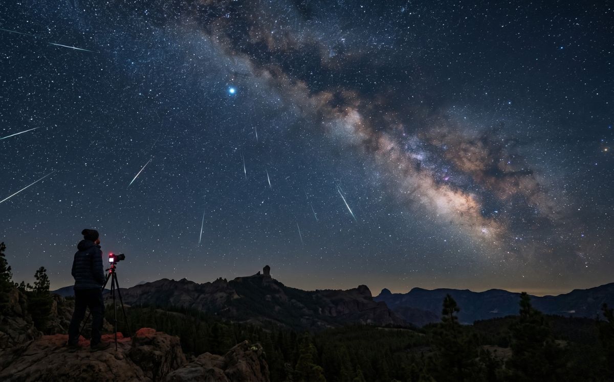 Lluvia de estrellas Líridas: Cuándo y dónde ver en México (Foto: IA)