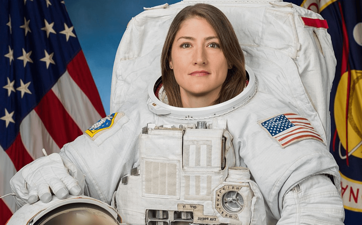 Cristina Koch y su rehabilitación después de estar en el espacio (Imagen NASA)
