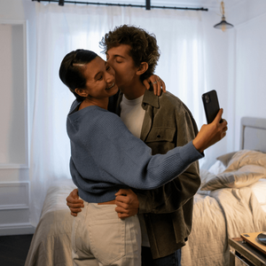 Foto con tu pareja ¿Y no sonríe? (Imagen Pexels)