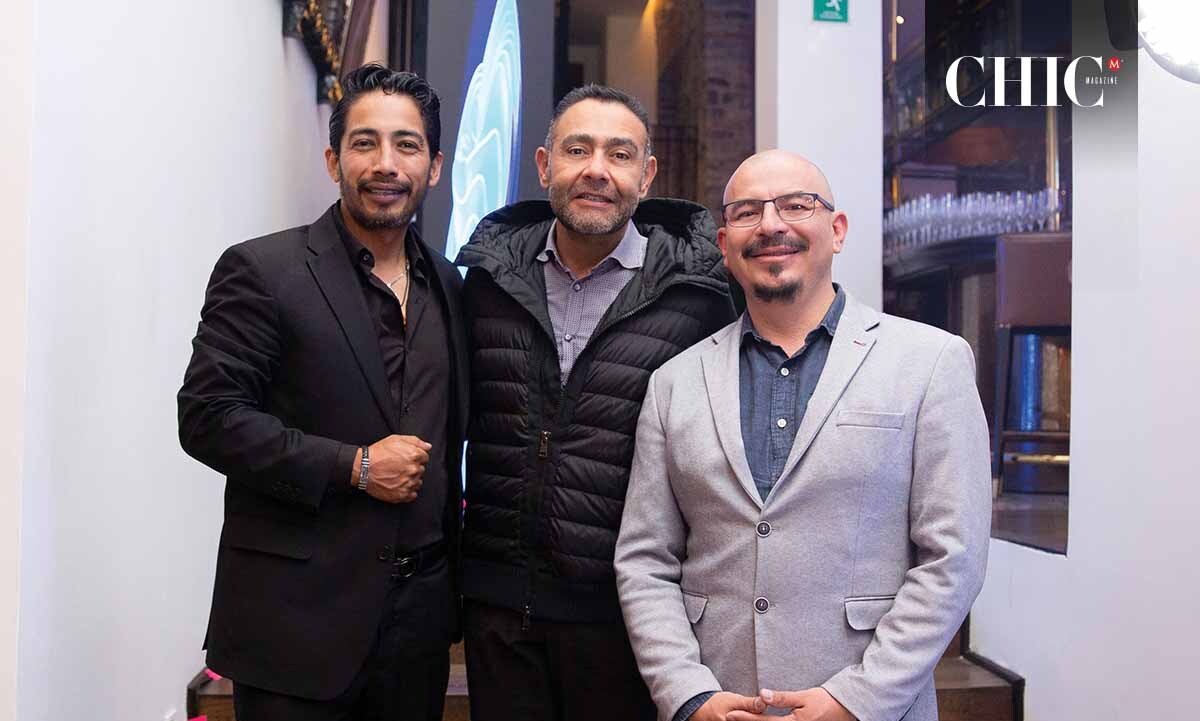 Carlos Gómez, Enrique Escamilla y Julio Broca