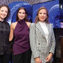 Daniel Calderón, Ximena Chávez y Laura Altamirano (Fotos: Yanahui F. Sevilla)