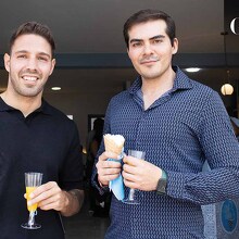 Facundo Rodríguez Soto y Omar Perezmitre (Fotos: Marisela Escudero @mariselaescz)