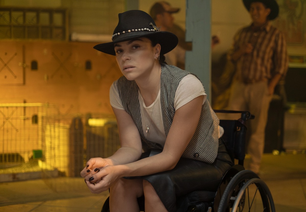Paulina Dávila es Santita (Foto: Netflix)