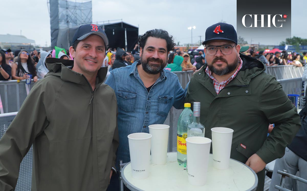 David Margáin, Ganga Leal y Ricardo Ganem